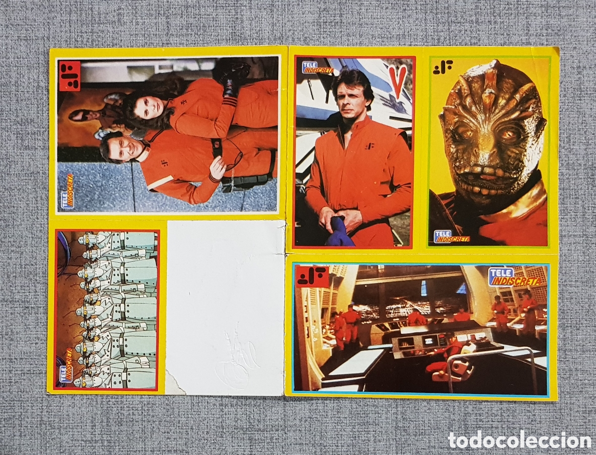 Pegatinas de colecci&oacute;n: TELEINDISCRETA L&Aacute;MINA DE PEGATINAS UVE V INSPECTOR GADGET TELE INDISCRETA