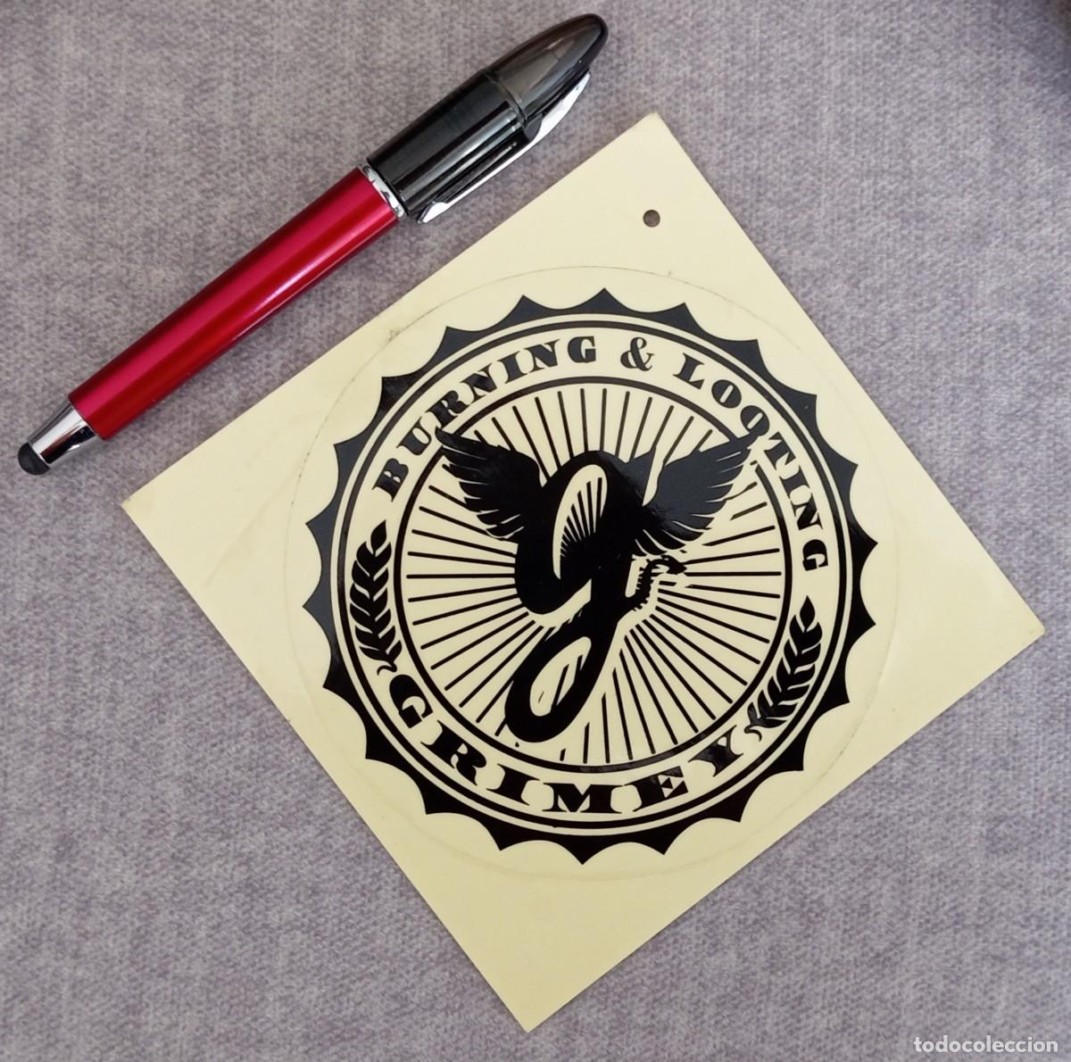 Pegatinas de colecci&oacute;n: PEDIDO M&Iacute;NIMO 3 EUROS. Pegatina Marca ropa GRIMEY. Moda urbana y streetwear.