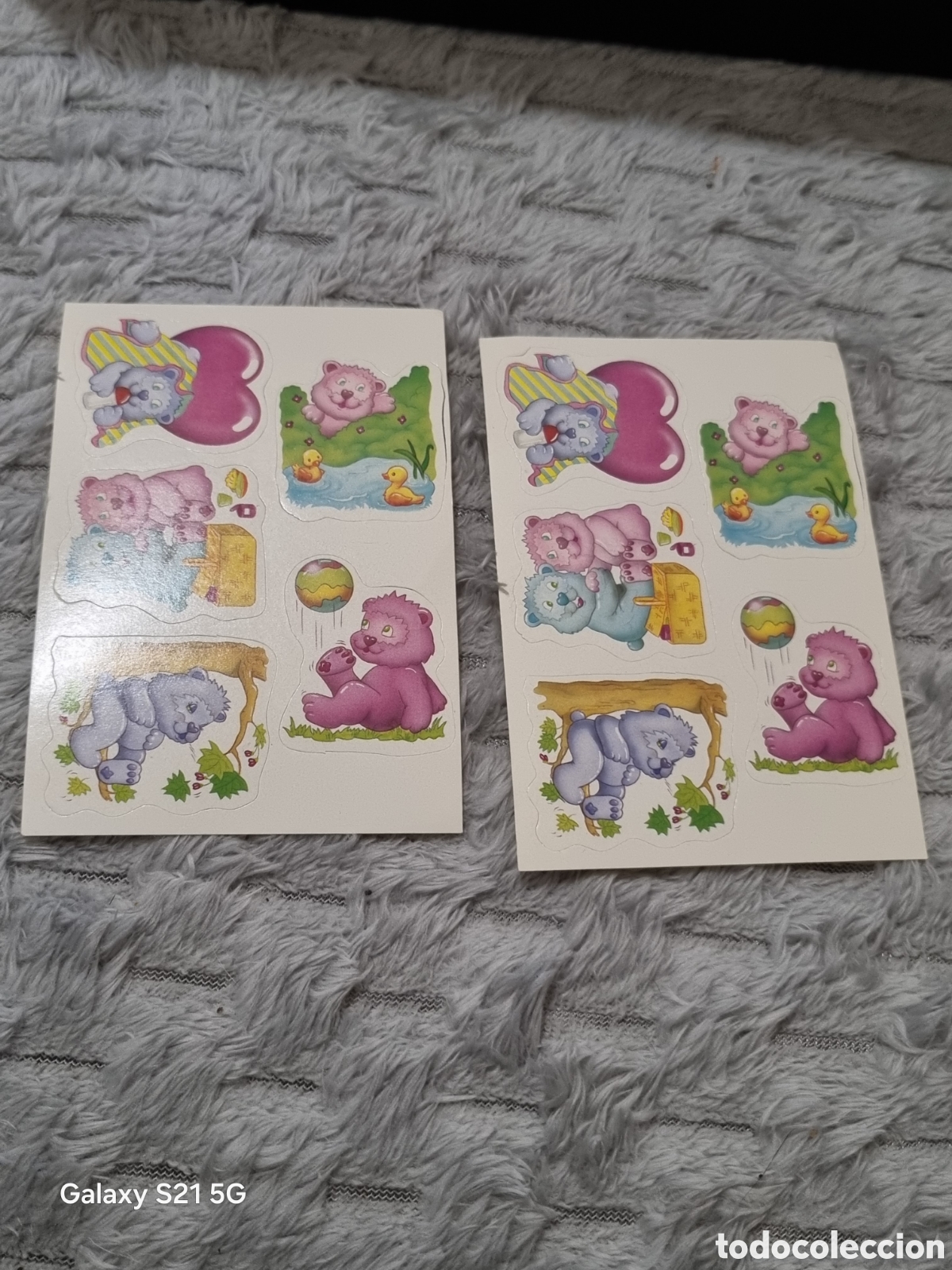 Pegatinas de colecci&oacute;n: LOTE DE PEGATINAS PEQUE&Ntilde;AS OSO