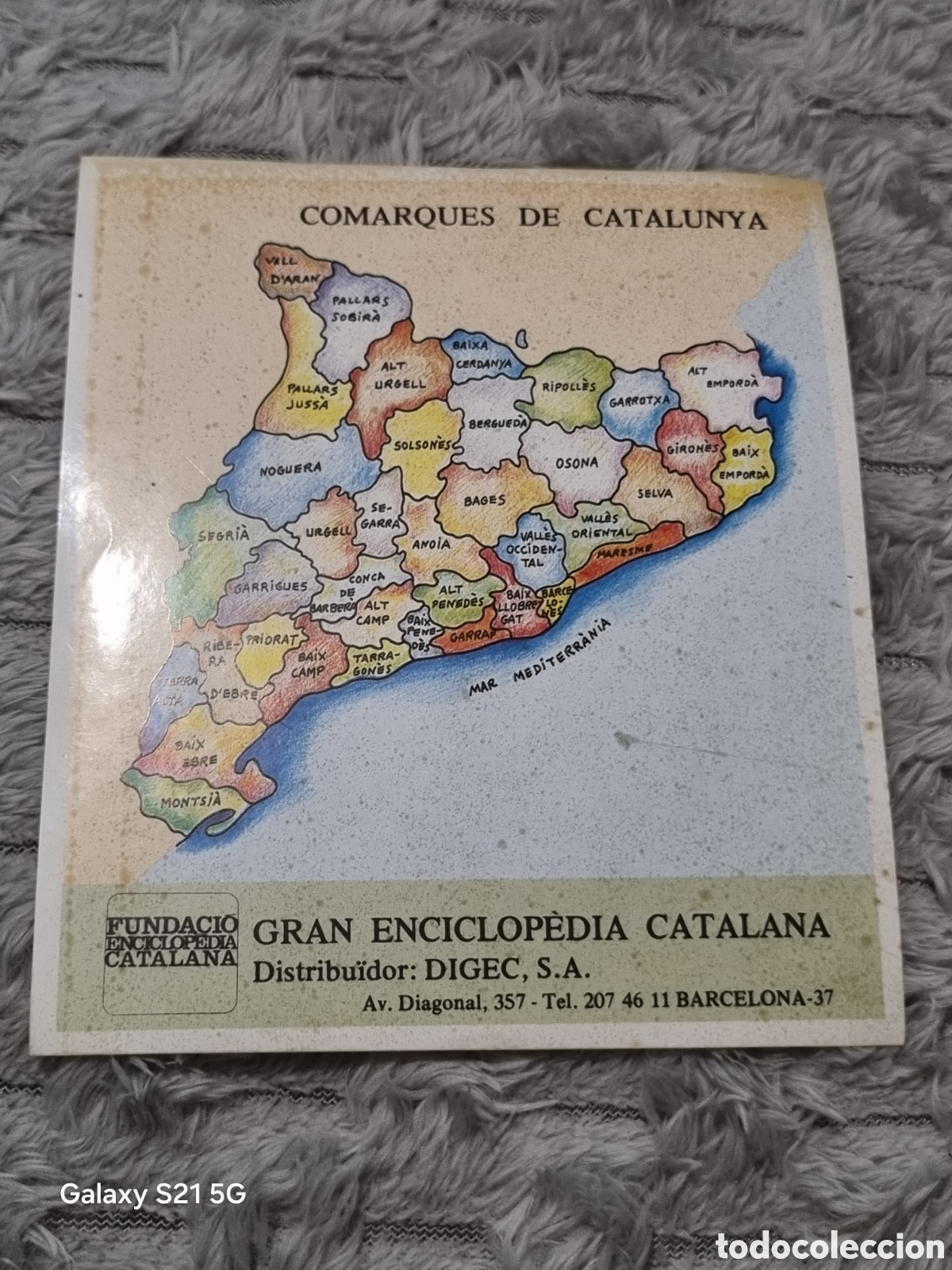 Pegatinas de colecci&oacute;n: PEGATINA COMARQUES DE CATALUNYA
