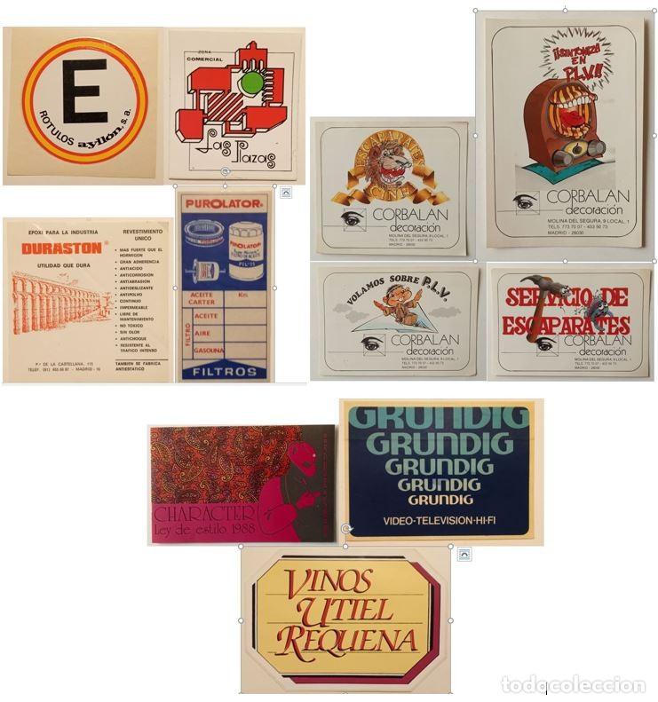 Pegatinas de colecci&oacute;n: 34 PEGATINAS PUBLICITARIAS - Foto 1