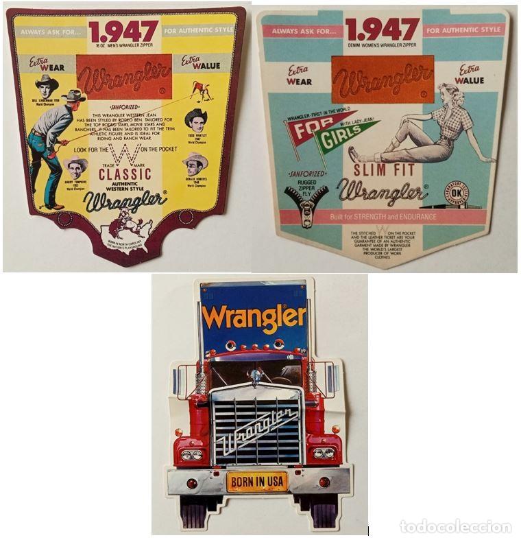 Pegatinas de colecci&oacute;n: 10 PEGATINAS de WRANGLER - Foto 1