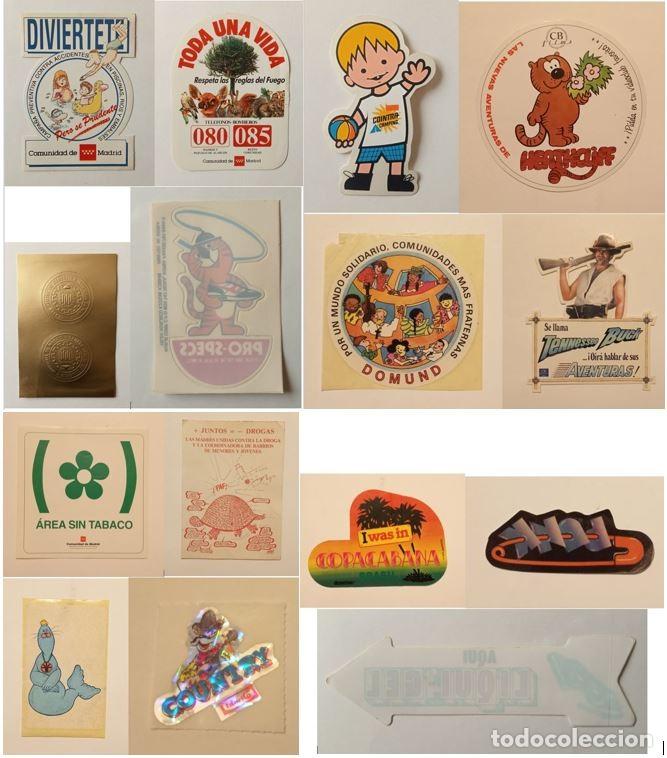Pegatinas de colecci&oacute;n: 50 PEGATINAS aprox VARIADAS - Foto 1