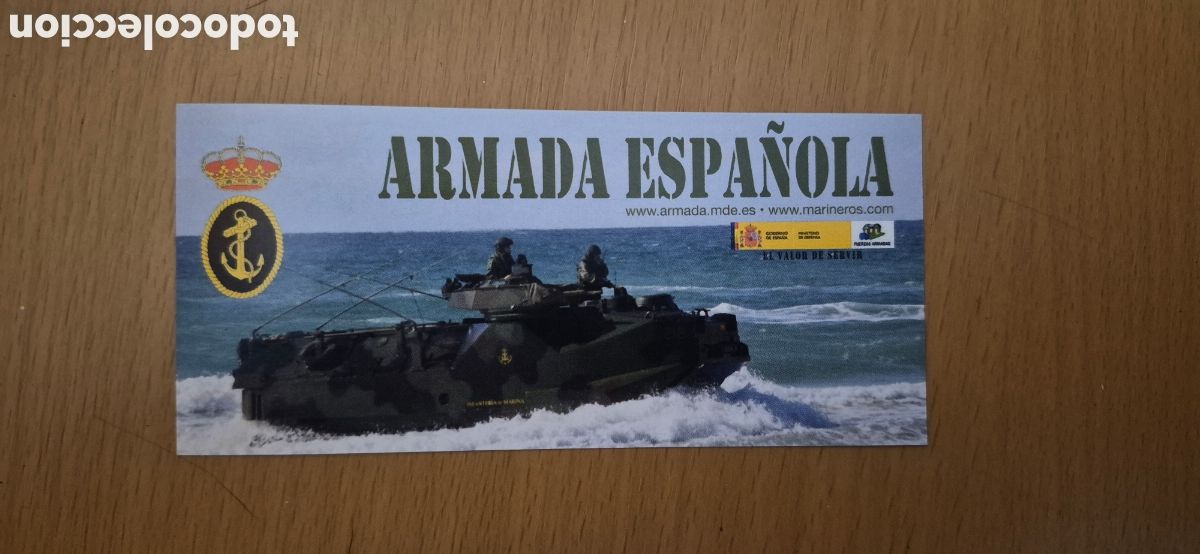 Pegatinas de colecci&oacute;n: PEGATINA ARMADA ESPA&Ntilde;OLA