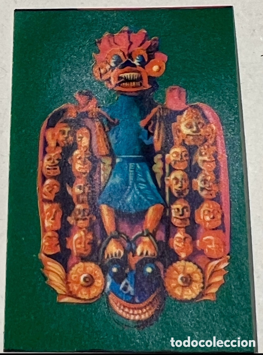 Pegatinas de colecci&oacute;n: Pegatina. Figura &Eacute;tnica. A&ntilde;os 70.
