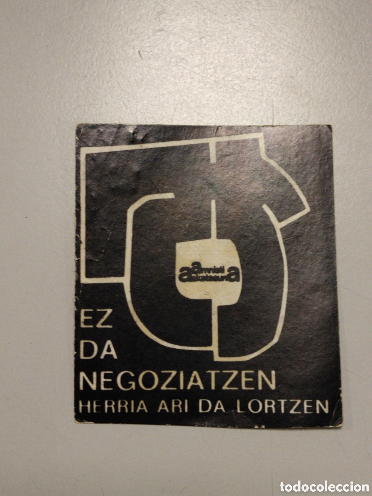 Pegatinas de colecci&oacute;n: Pegatina pol&iacute;tica transici&oacute;n euskadi.herri batasuna.eta.pnv.hb.jarrai.eka.mce.ort.oic.