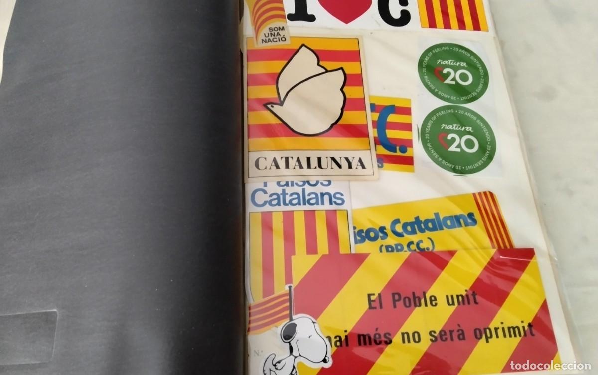 Pegatinas de colecci&oacute;n: CARPETA CLASIFICADORA CON COLECCION DE ADHESIVOS , TODO FOTOGRAFIADO , VER