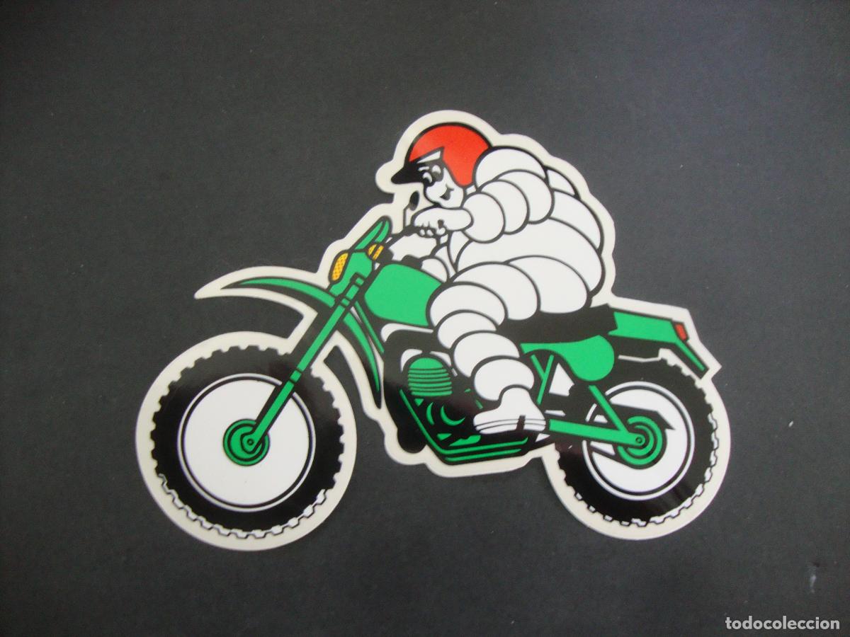 Pegatinas de colecci&oacute;n: RARA PEGATINA MICHELIN MOTO