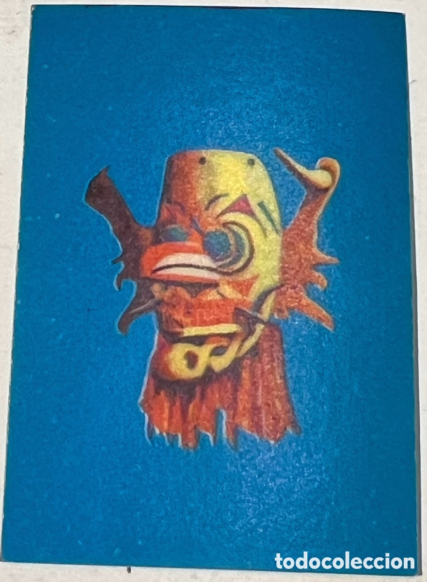 Pegatinas de colecci&oacute;n: Pegatina. Mascara &Eacute;tnica. A&ntilde;os 70.