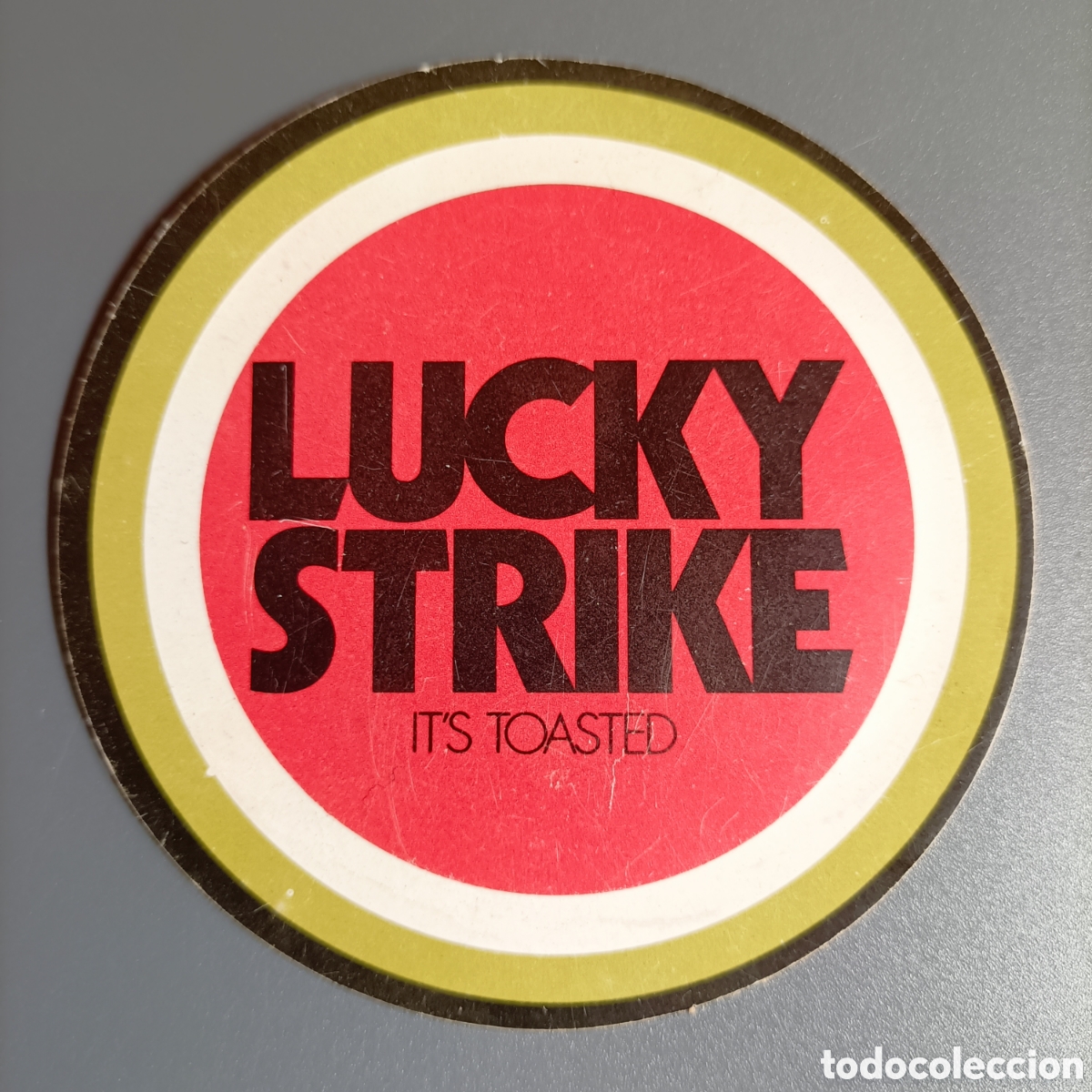 Pegatinas de colecci&oacute;n: PEGATINA LUCKY STRIKE. NUEVA