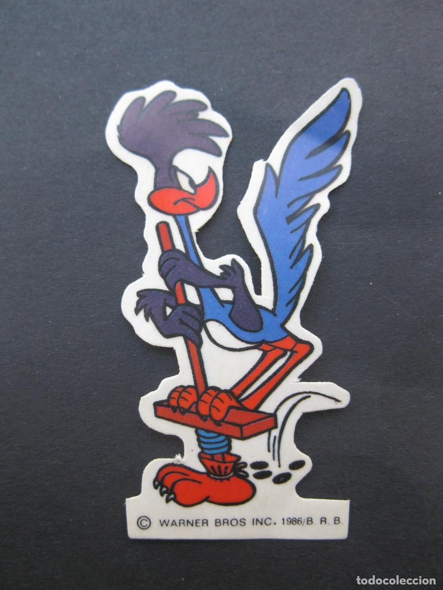 Pegatinas de colecci&oacute;n: EL CORRECAMINOS - CROMO ADHESIVO TROQUELADO - PEGATINA - WARNER BROS. - NUNCA PEGADO.