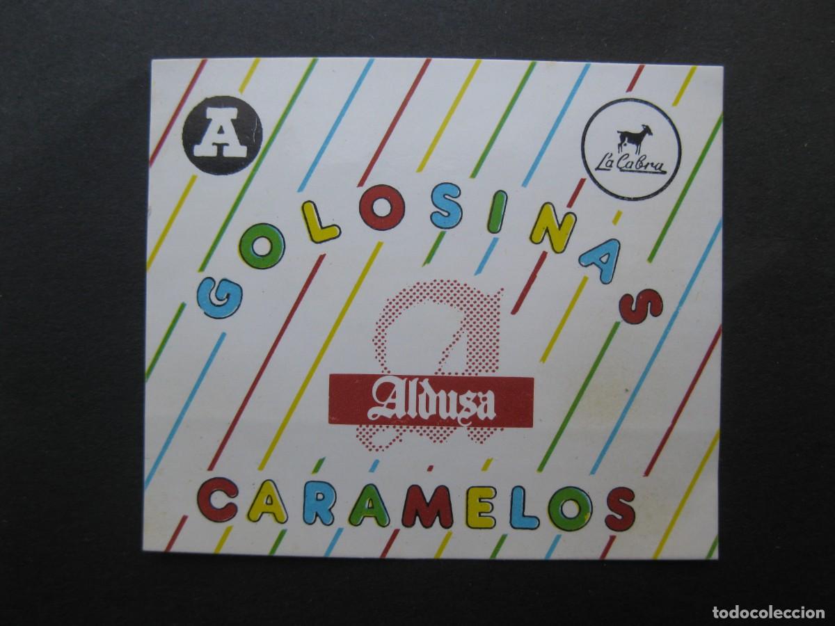 Pegatinas de colecci&oacute;n: GOLOSINAS Y CARAMELOS ALDUSA - ADHESIVO - PEGATINA - NUNCA PEGADO.