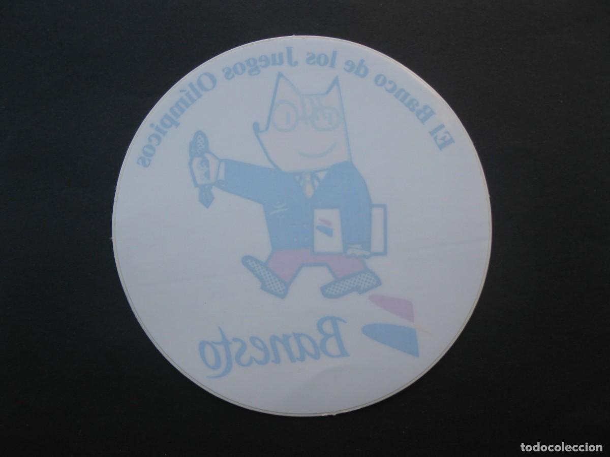 Pegatinas de colecci&oacute;n: BANESTO - OLIMPIADAS '92 - COBI - ADHESIVO - PEGATINA - NUNCA PEGADO.