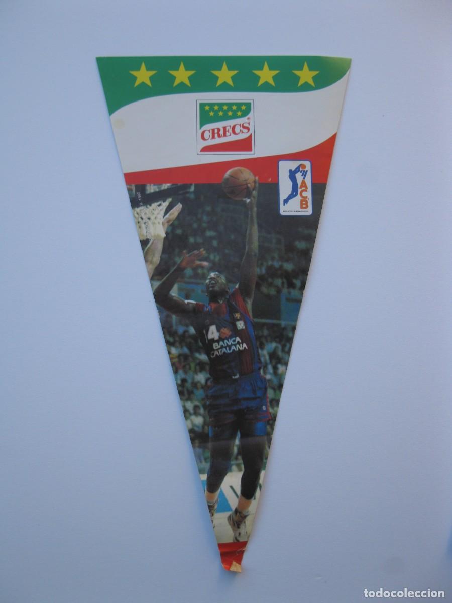 Pegatinas de colecci&oacute;n: AUDIE NORRIS (F.C. BARCELONA) - BANDER&Iacute;N - ACB - CRECS - ADHESIVO - NUNCA PEGADO.