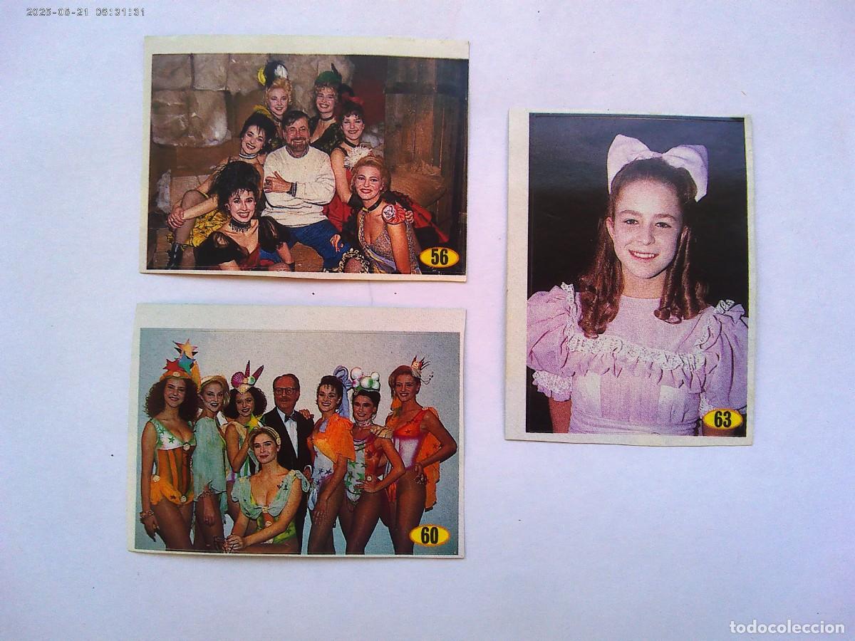 Sammlung von Aufklebern: LOTE DE 3 PEGATINAS DE TP ( TELEPROGRAMA ): UN, DOS, TRES ..... . A&Ntilde;OS 80