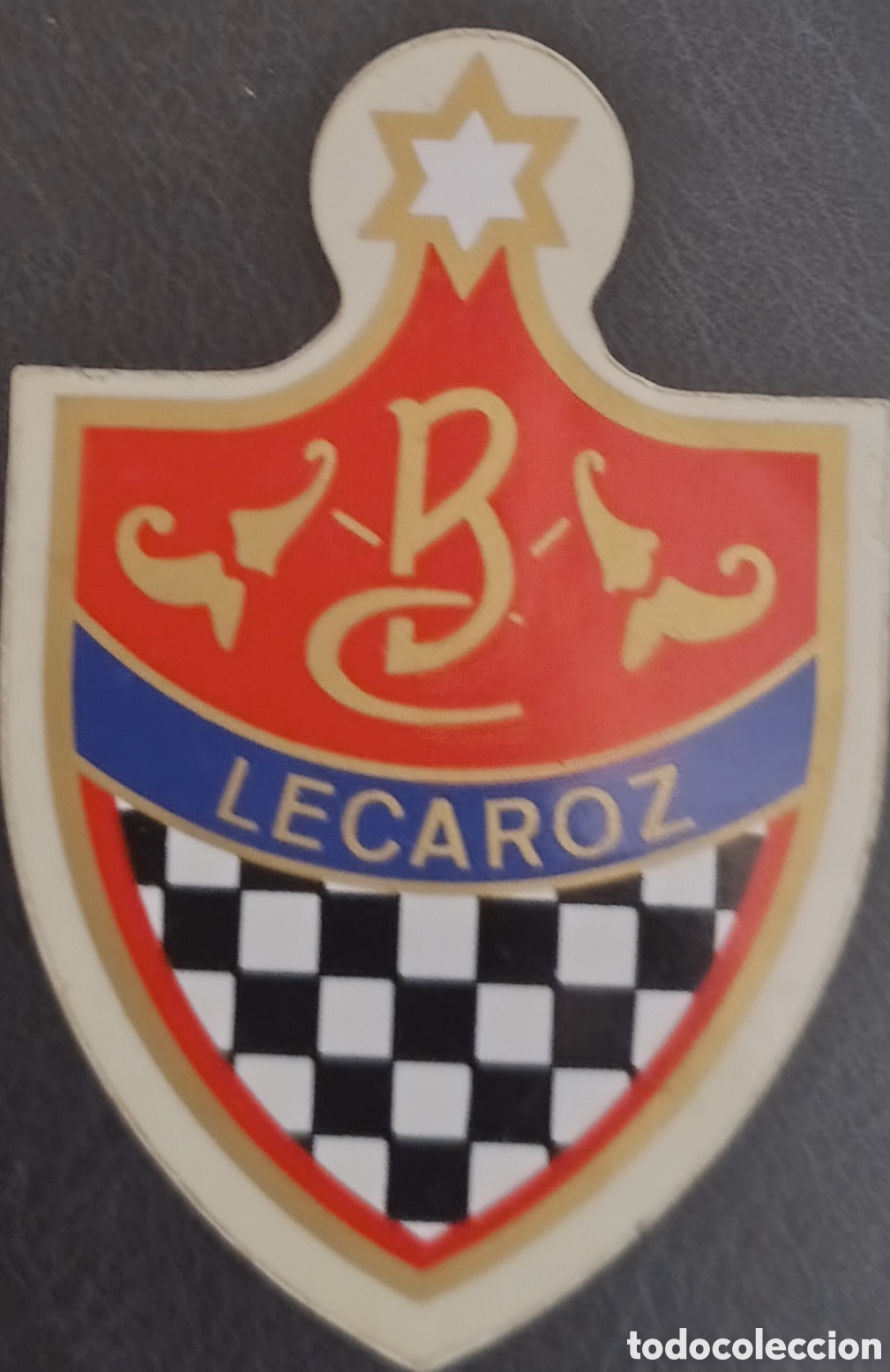 Pegatinas de colecci&oacute;n: Pegatina / Adhesivo: Escudo de Lecaroz