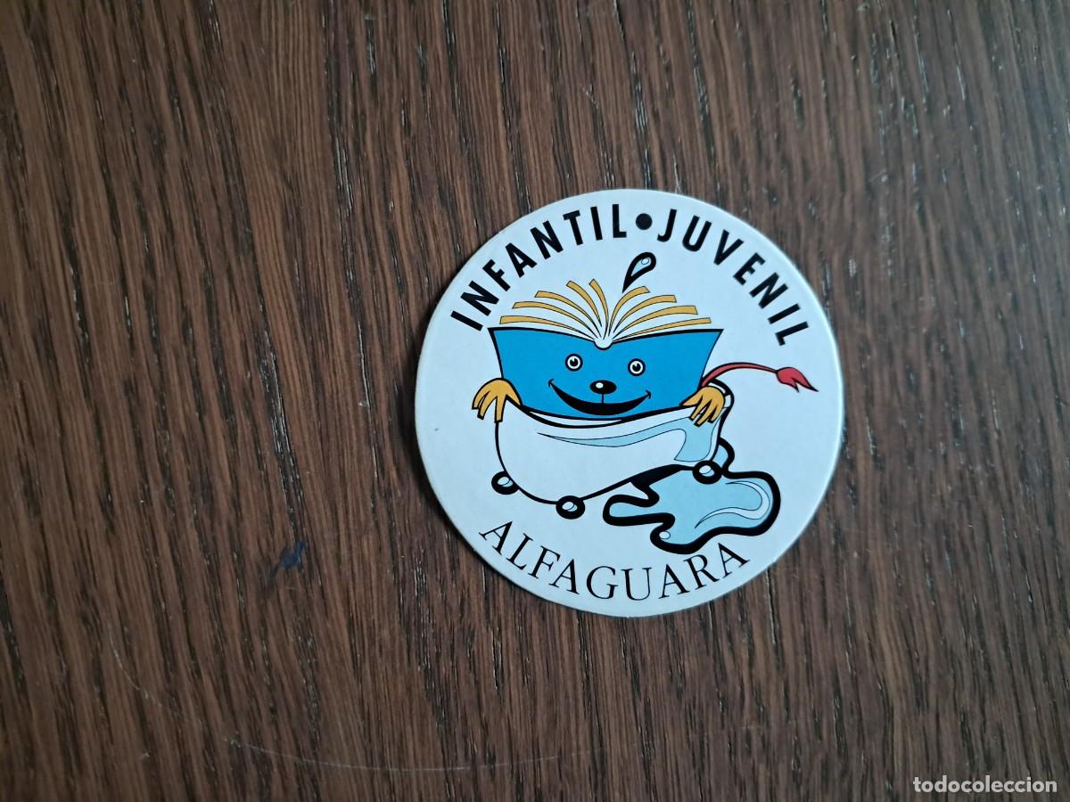 Pegatinas de colecci&oacute;n: pegatina de publicidad, lectura, infantil, juvenil. editorial alfaguara.