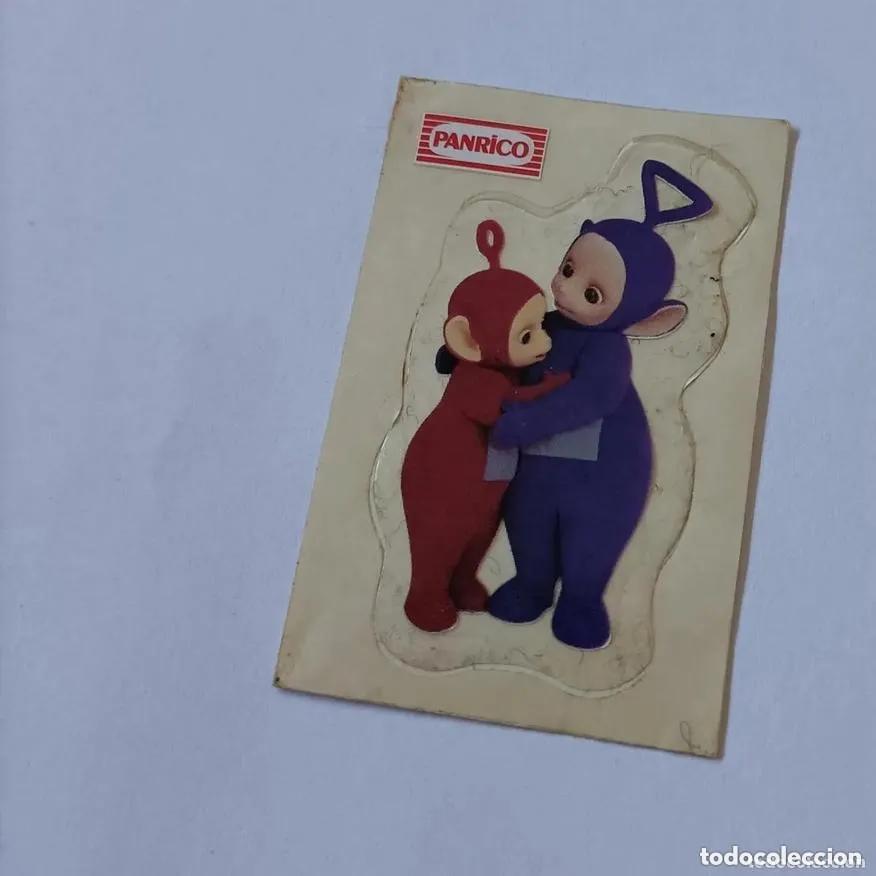 Pegatinas de colecci&oacute;n: cromo adhesivo troquelable pegatina panrico teletubbies teletabis teletubies 1996 sin pegar sticker
