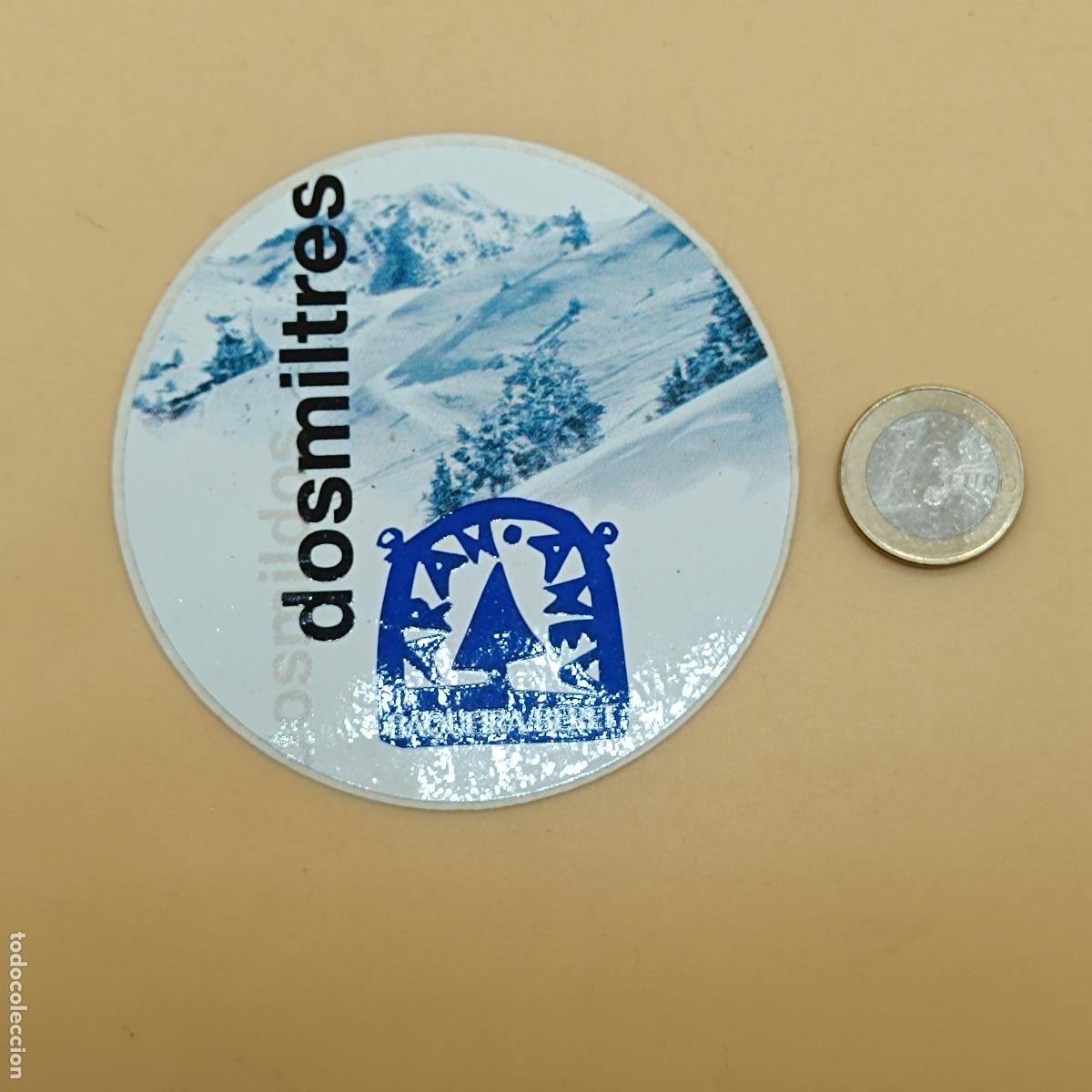 Adesivi di collezione: PEGATINA SIN PEGAR BAQUEIRA BERET. DOSMILTRES.