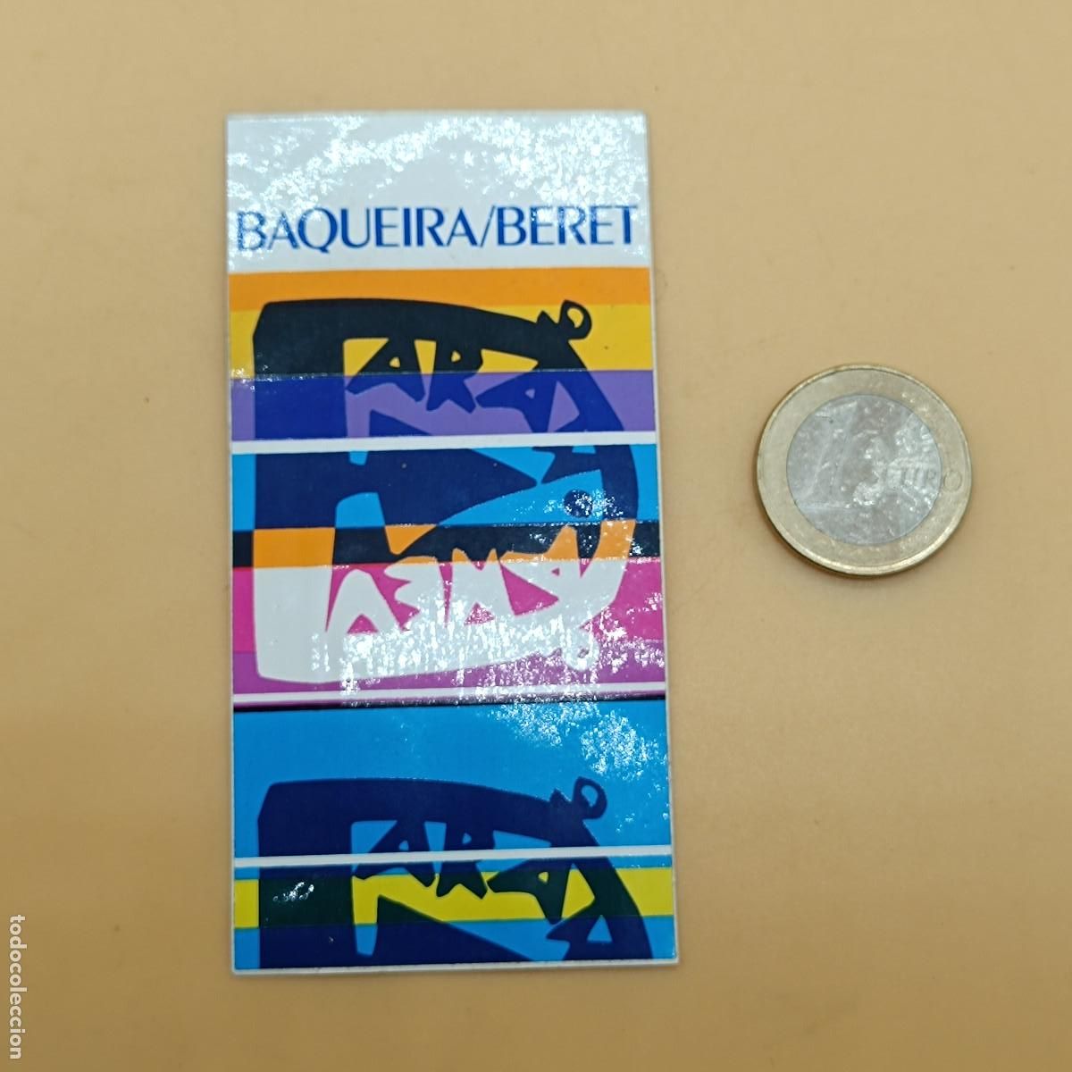 Sammlung von Aufklebern: PEGATINA SIN PEGAR BAQUEIRA BERET. VINTAGE.