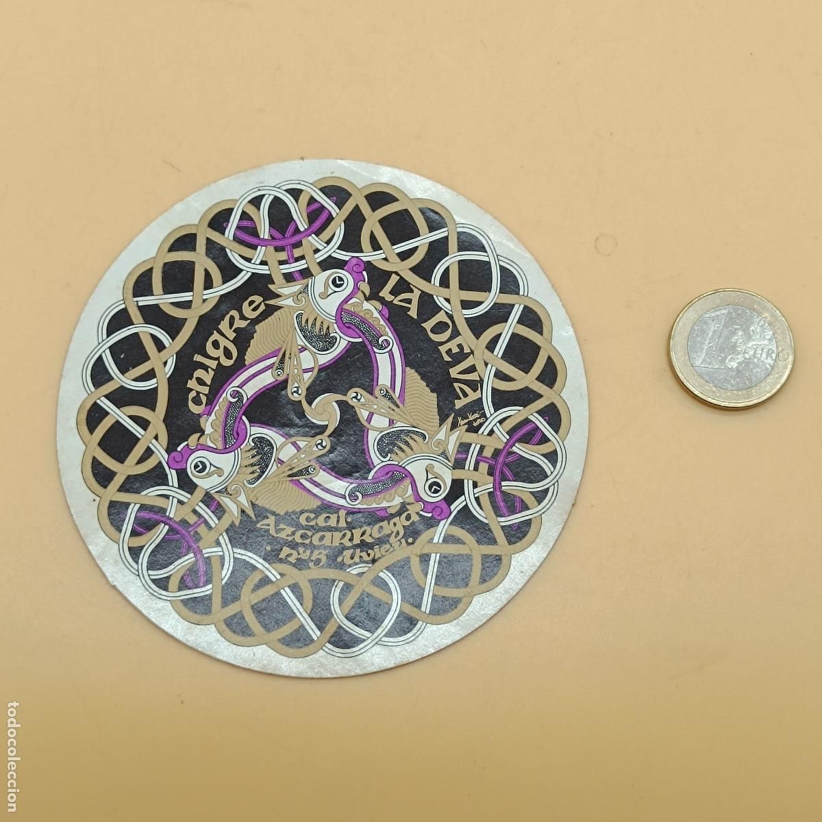 Autocolantes de cole&ccedil;&atilde;o: PEGATINA SIN PEGAR CHIGRE LA DEVA. OVIEDO.