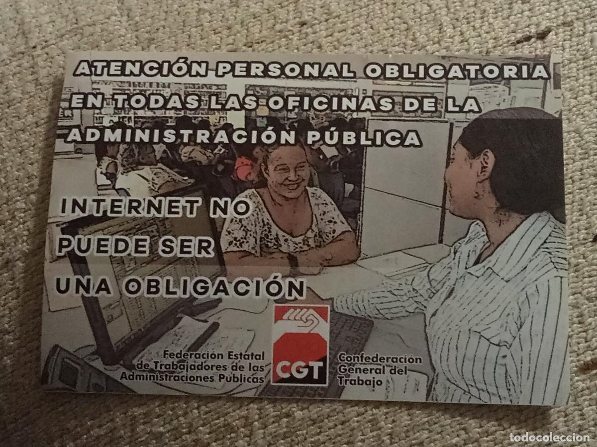 Pegatinas de colecci&oacute;n: Pegatina &rdquo;Internet no puede ser una obligaci&oacute;n&rdquo; - CGT