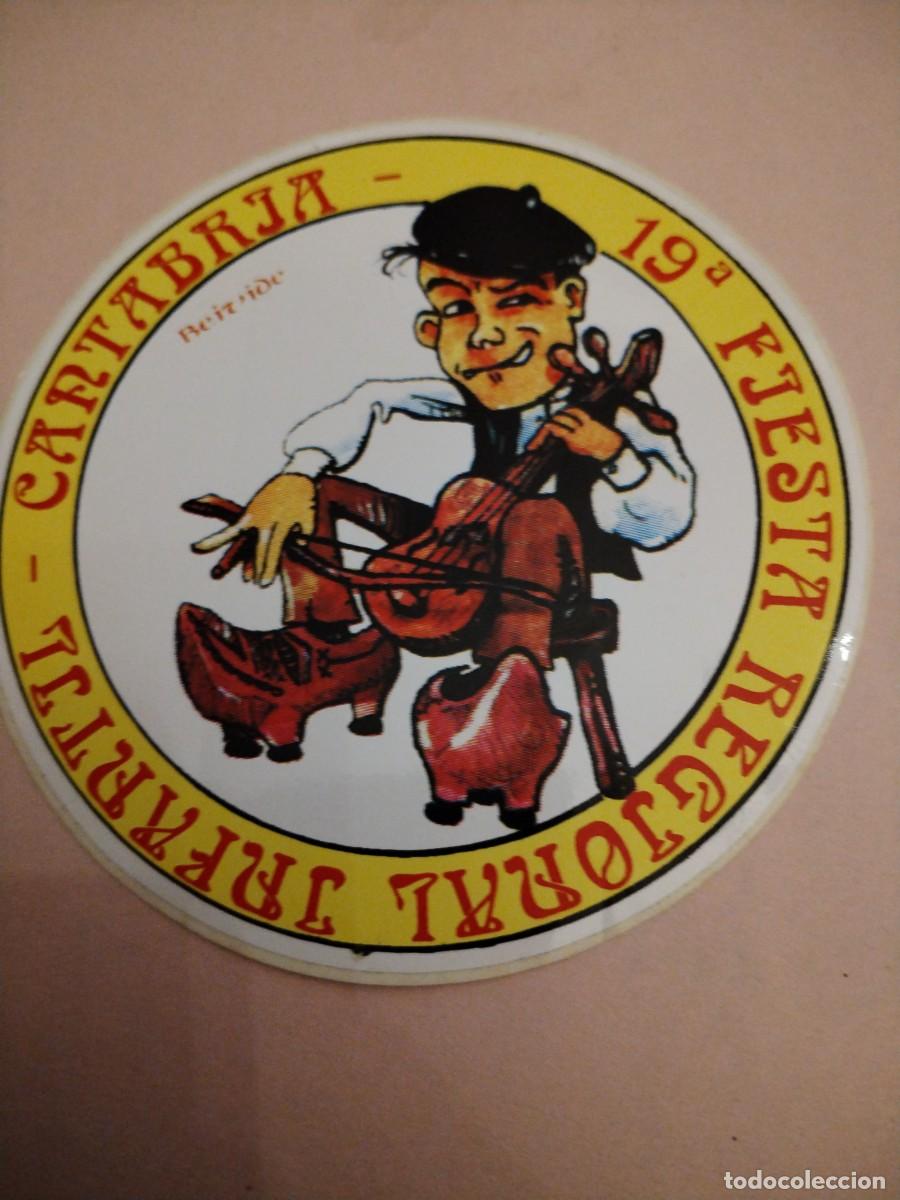 Pegatinas de colecci&oacute;n: 19 fiesta regional infantil- Cantabria