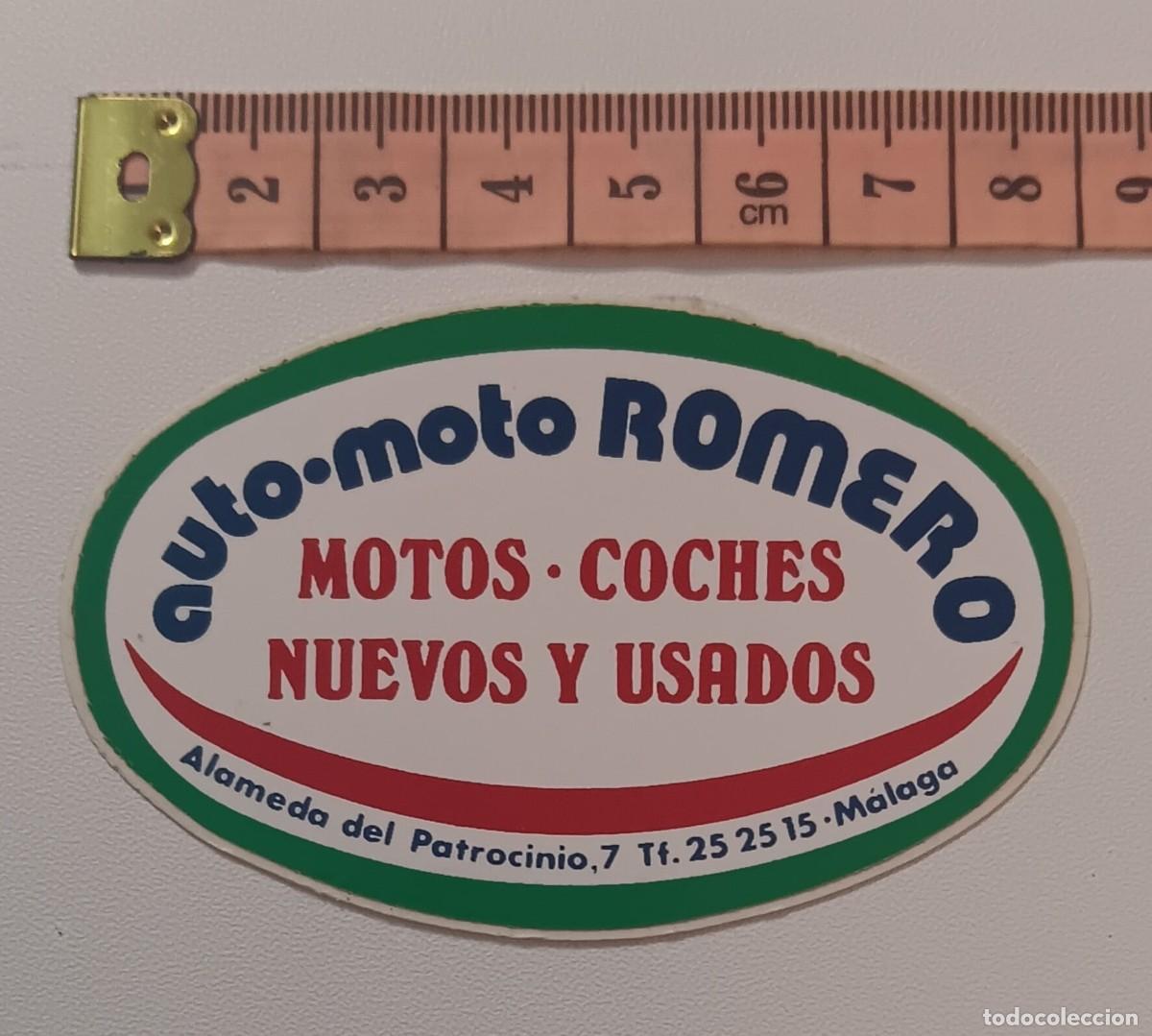 Pegatinas de colecci&oacute;n: ANTIGUA PEGATINA ADHESIVO MOTO COCHE COMPRA VENTA ORIGINAL DE EPOCA A&Ntilde;O 80