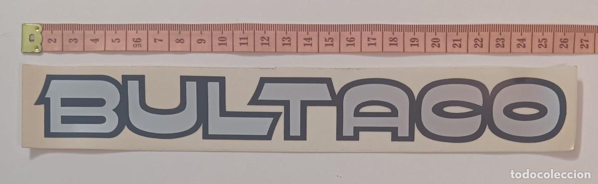 Pegatinas de colecci&oacute;n: ANTIGUA PEGATINA ADHESIVO MOTO DERBI GRAN TAMA&Ntilde;O 27 CM APROX ORIGINAL DE EPOCA A&Ntilde;O 80