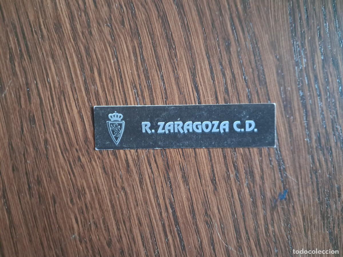Pegatinas de colecci&oacute;n: pegatina de futbol, Real Zaragoza.