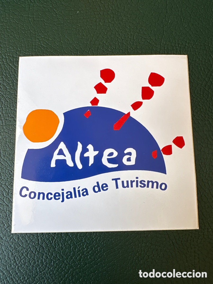 Pegatinas de colecci&oacute;n: Pegatina Turismo. Altea. Alicante. ASM