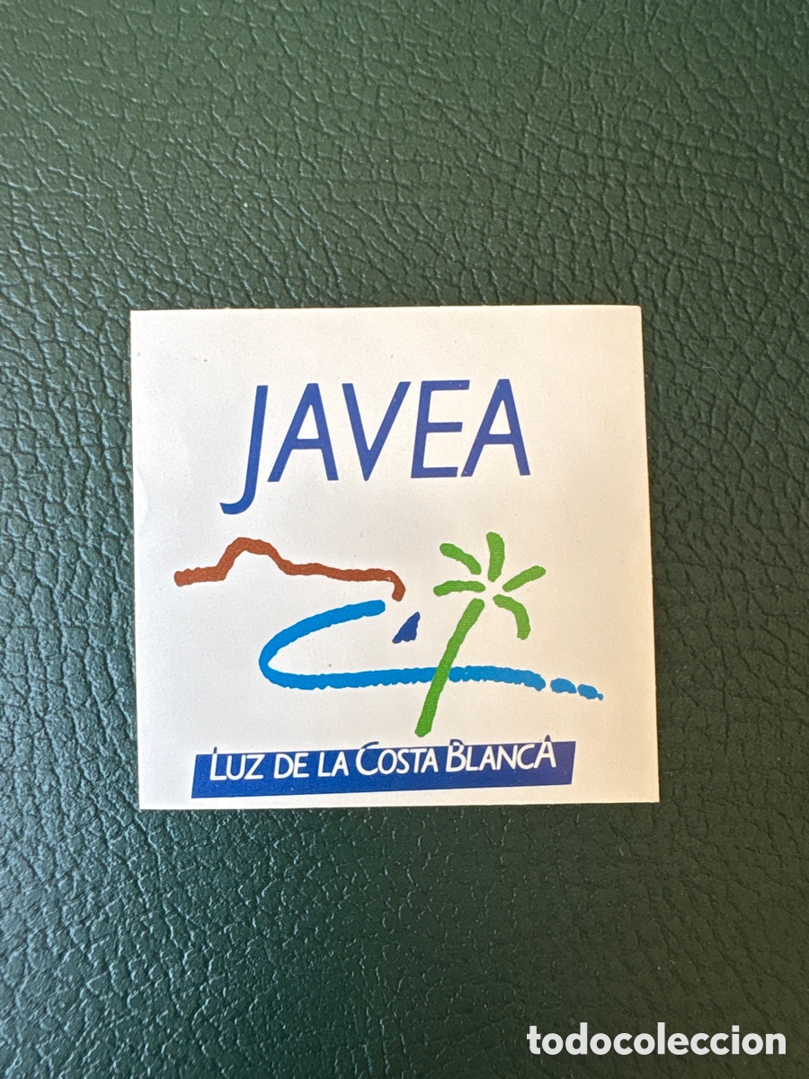 Pegatinas de colecci&oacute;n: Pegatina Turismo. J&aacute;vea. Alicante. Luz de la Costa Blanca. ASM