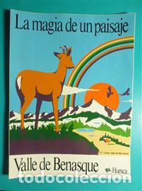 Pegatinas de colecci&oacute;n: Pegatina Localidad Benasque - Huesca - La Magia de un Paisaje - 11,5 x 15,5 cm.