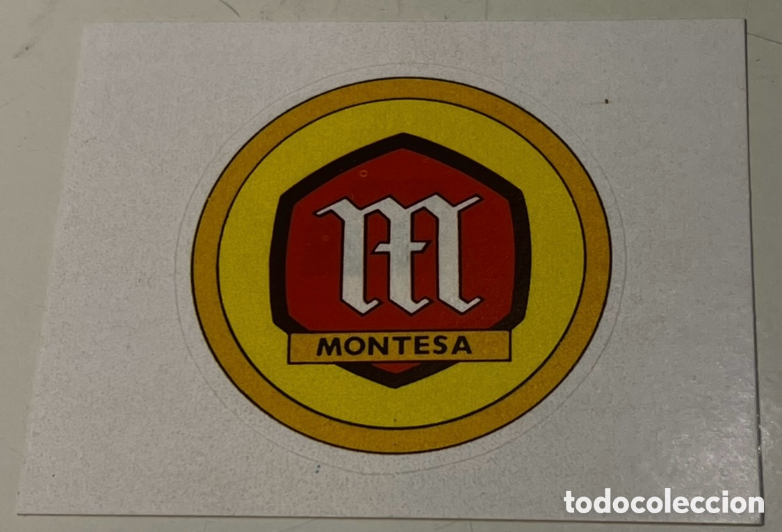 Pegatinas de colecci&oacute;n: Pegatina. MONTESA. Motocicletas. A&ntilde;os 70.