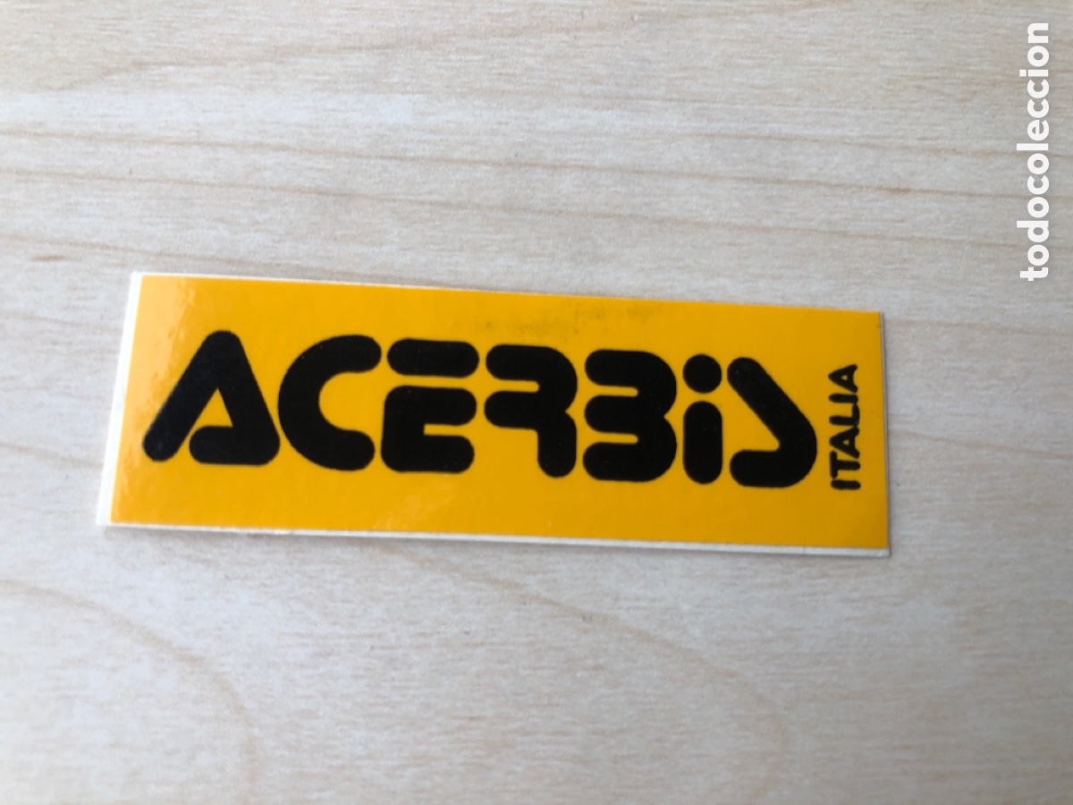 Pegatinas de colecci&oacute;n: Pegatina / Adhesivo - Acerbis Italia. Motociclismo - Publicidad. ASM
