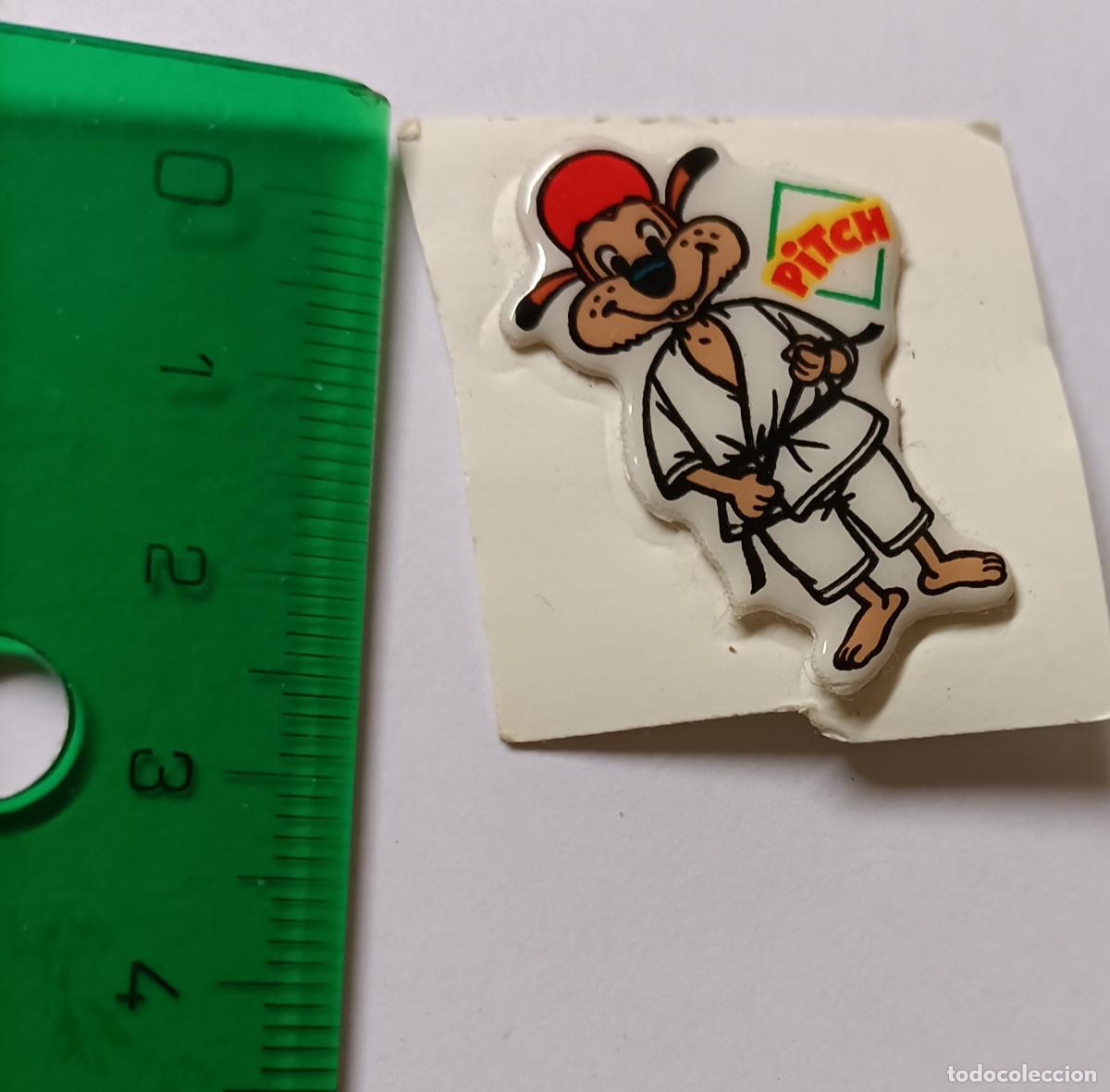 Pegatinas de colecci&oacute;n: cromo relieve pasquier pegatina sticker mini pitch deportes sports cromito mascota brioche judo