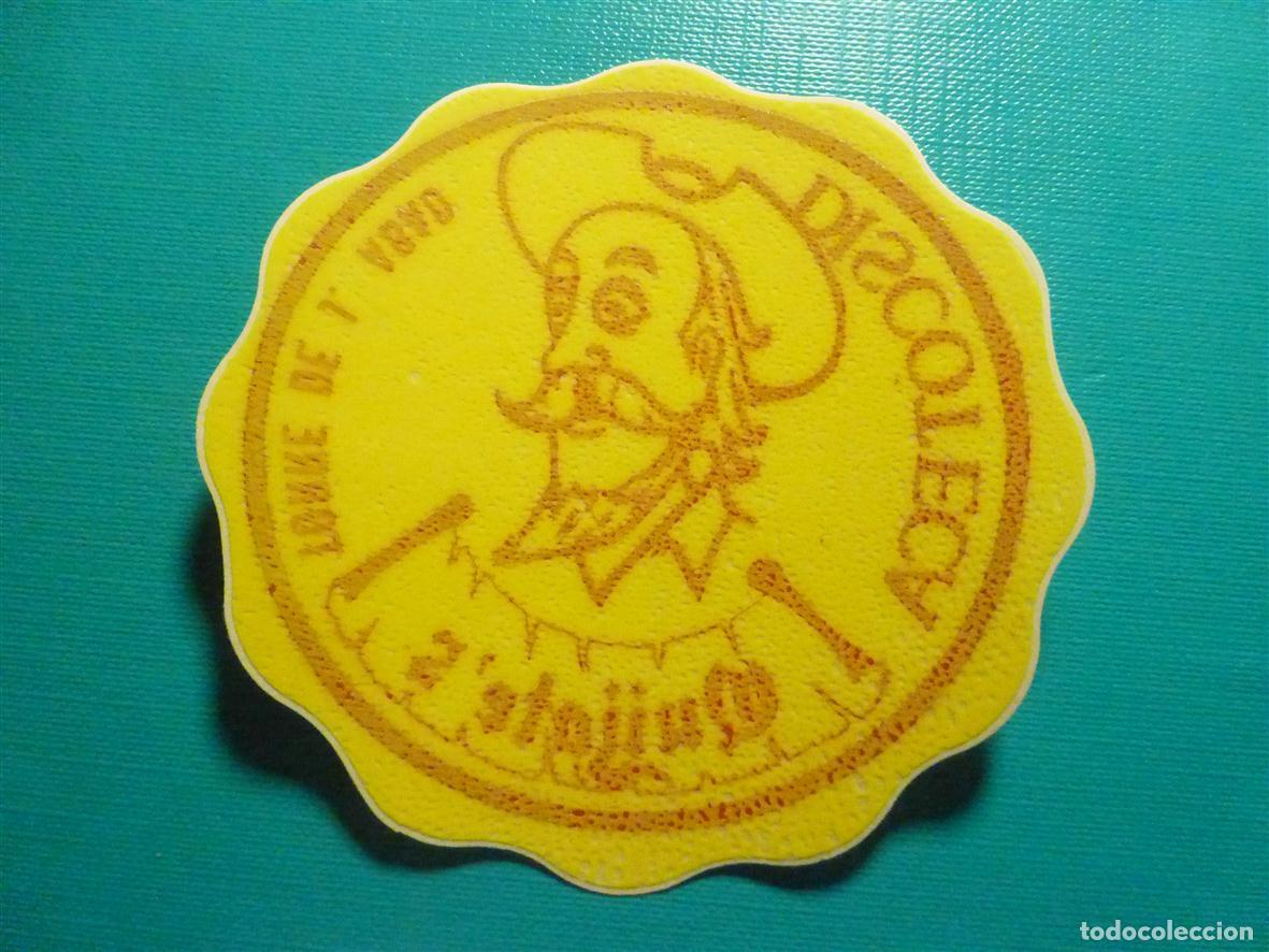 Pegatinas de colecci&oacute;n: Pegatina Disco-Bar - Pub - Discoteca Quijote&acute;s - Torre de Juan Abad - Ciudad Real - 8,5 cm