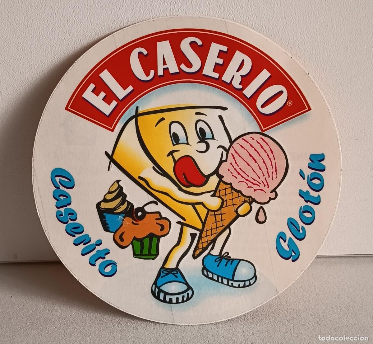 Pegatinas de colecci&oacute;n: CROMO PEGATINA EL CASERIO: CASERITO GLOT&Oacute;N - EL CASERIO, A&ntilde;os 90