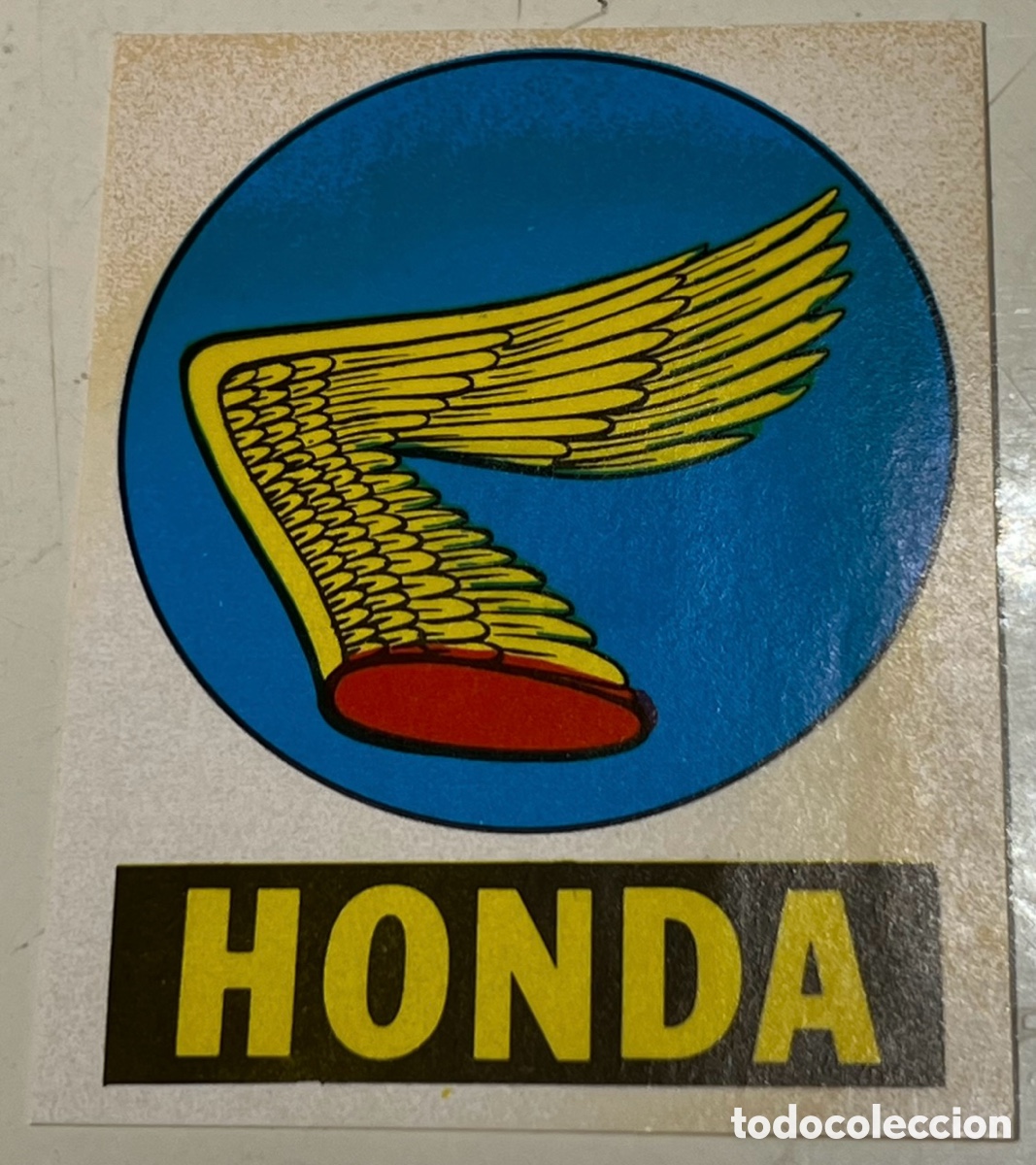 Pegatinas de colecci&oacute;n: Pegatina. HONDA. Motociclismo. A&ntilde;os 70.