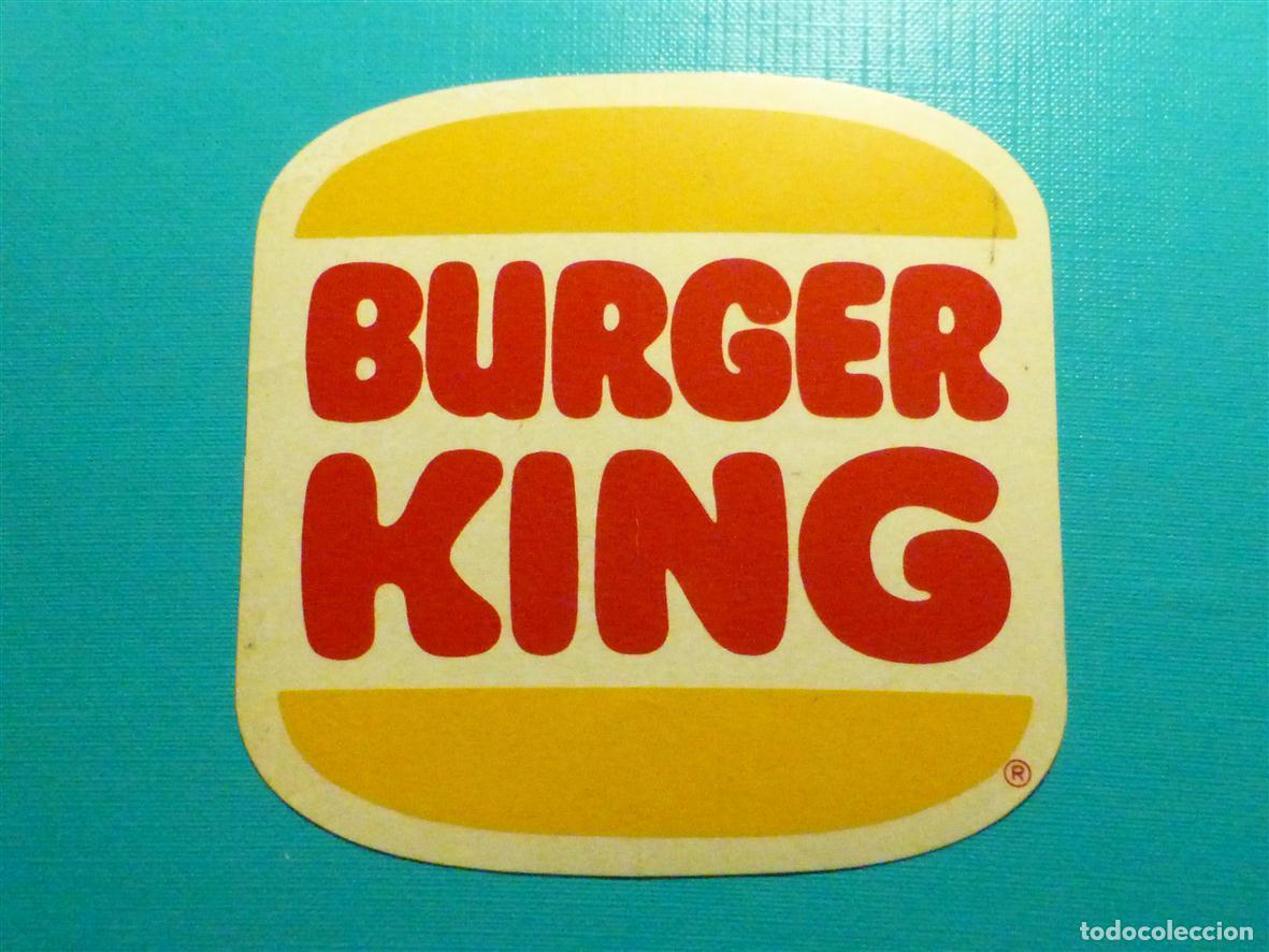 Pegatinas de colecci&oacute;n: Pegatina, Adhesivo - Alimentaci&oacute;n - Burger King - 10 x 10 cm.