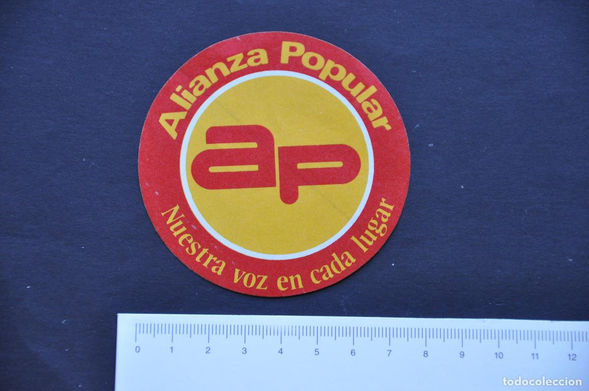 Pegatinas de colecci&oacute;n: PEGATINA POLITICA - ALIANZA POPULAR