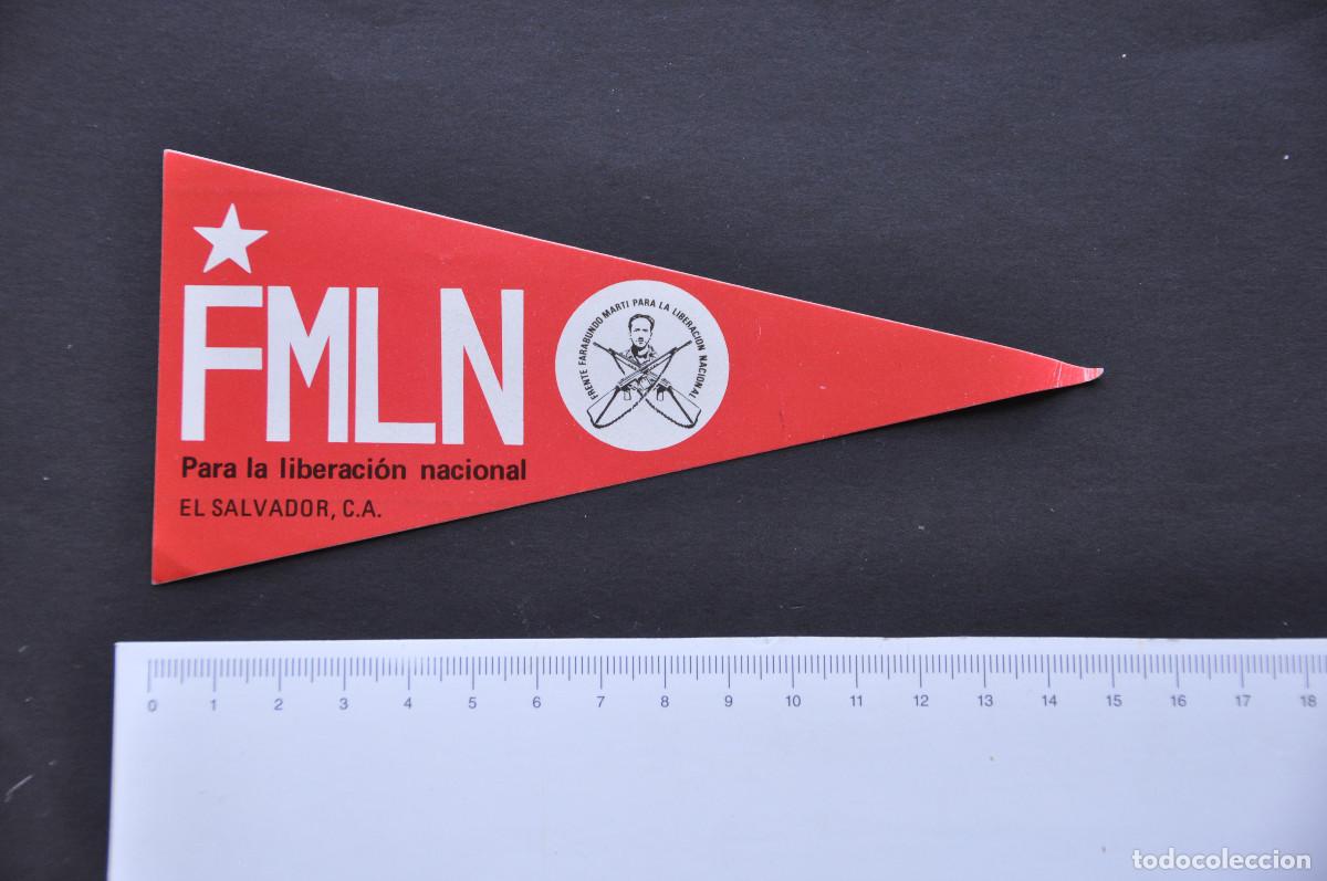 Pegatinas de colecci&oacute;n: PEGATINA POLITICA - FMLN (FRENTE FARABUNDO MARTI PARA LA LIBERACION NACIONAL (EL SALVADOR)