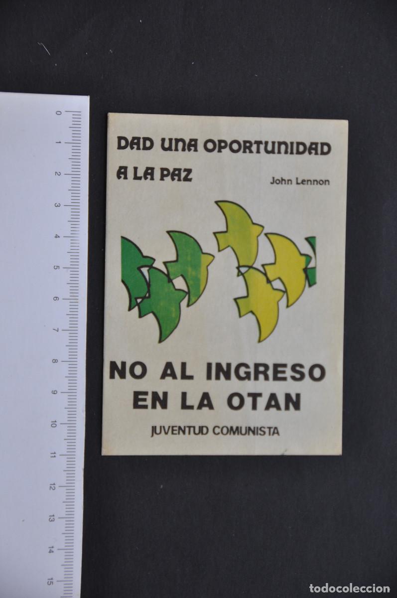 Pegatinas de colecci&oacute;n: PEGATINA POLITICA - JUVENTUD COMUNISTA - NO AL INGRESO EN LA OTAN
