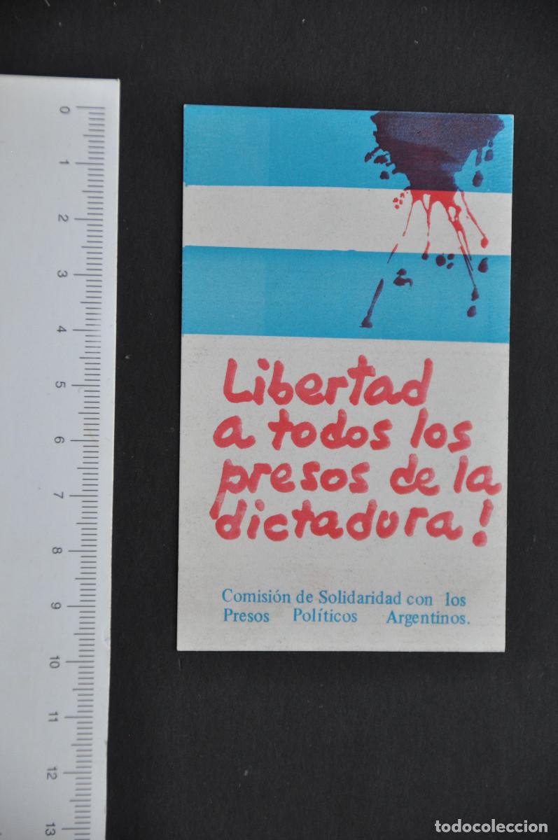 Pegatinas de colecci&oacute;n: PEGATINA POLITICA - COMISION DE SOLIDARIDAD CON LOS PRESOS POLITICOS ARGENTINOS