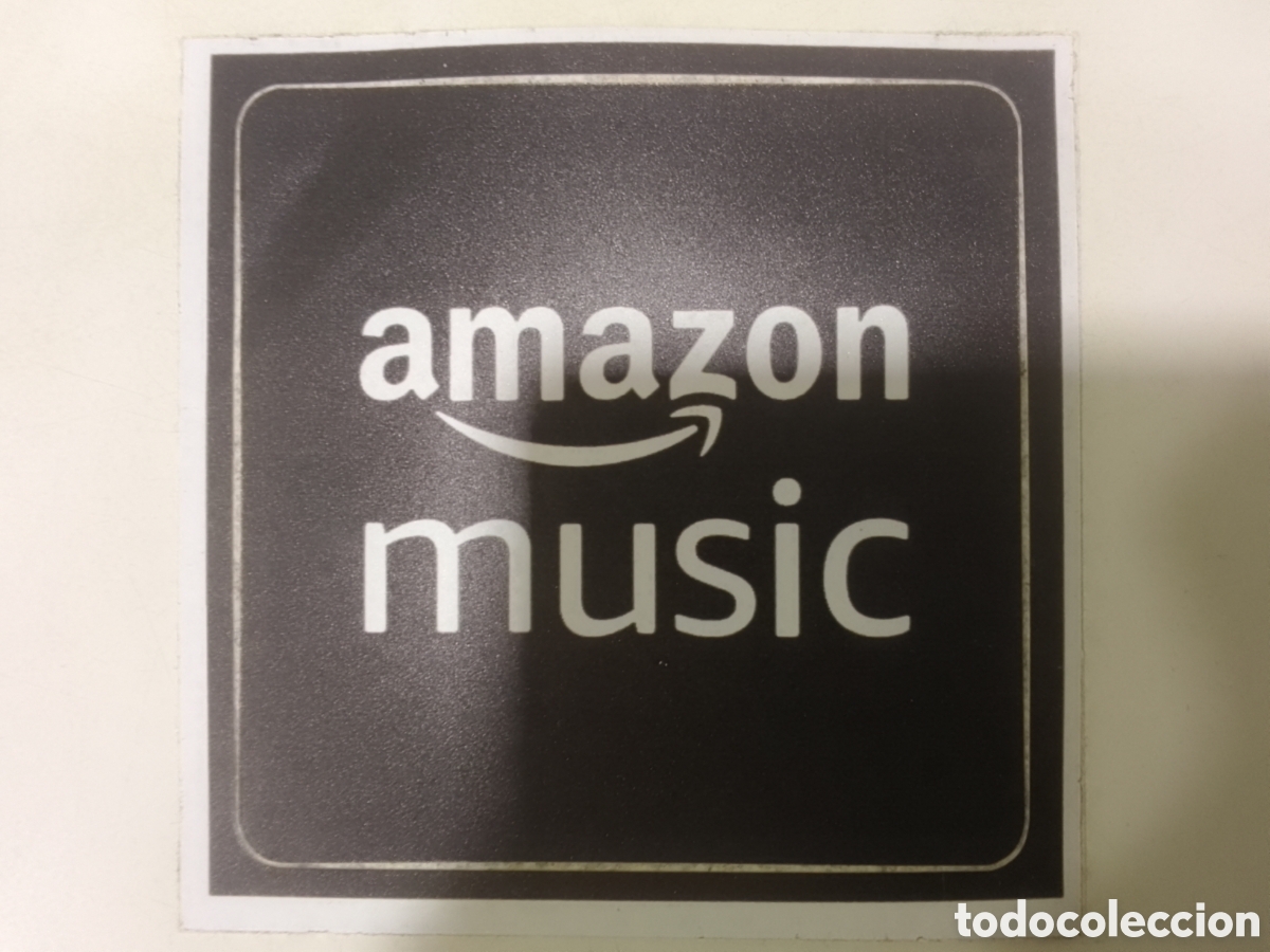 Pegatinas de colecci&oacute;n: Pegatina amazon music.