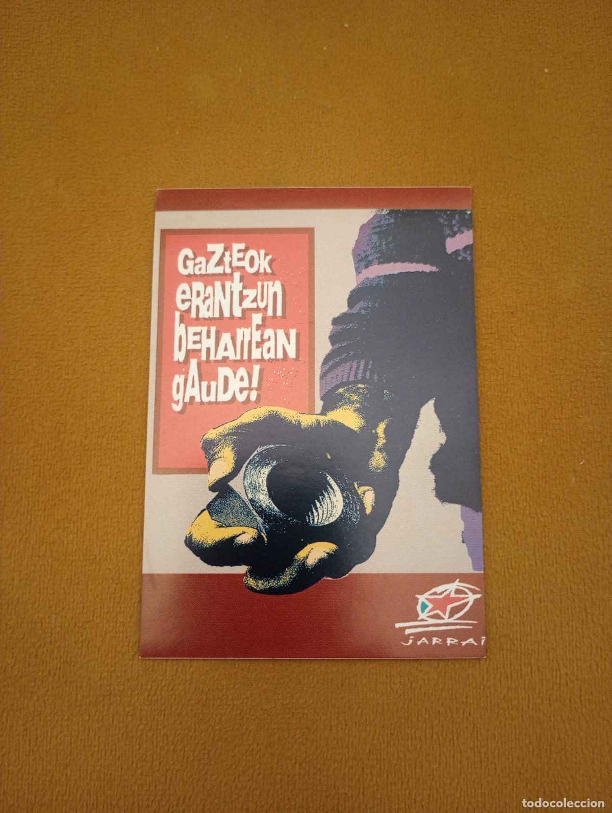 Pegatinas de colecci&oacute;n: Pegatina pol&iacute;tica. Jarrai. (Pegatinas pol&iacute;ticas)