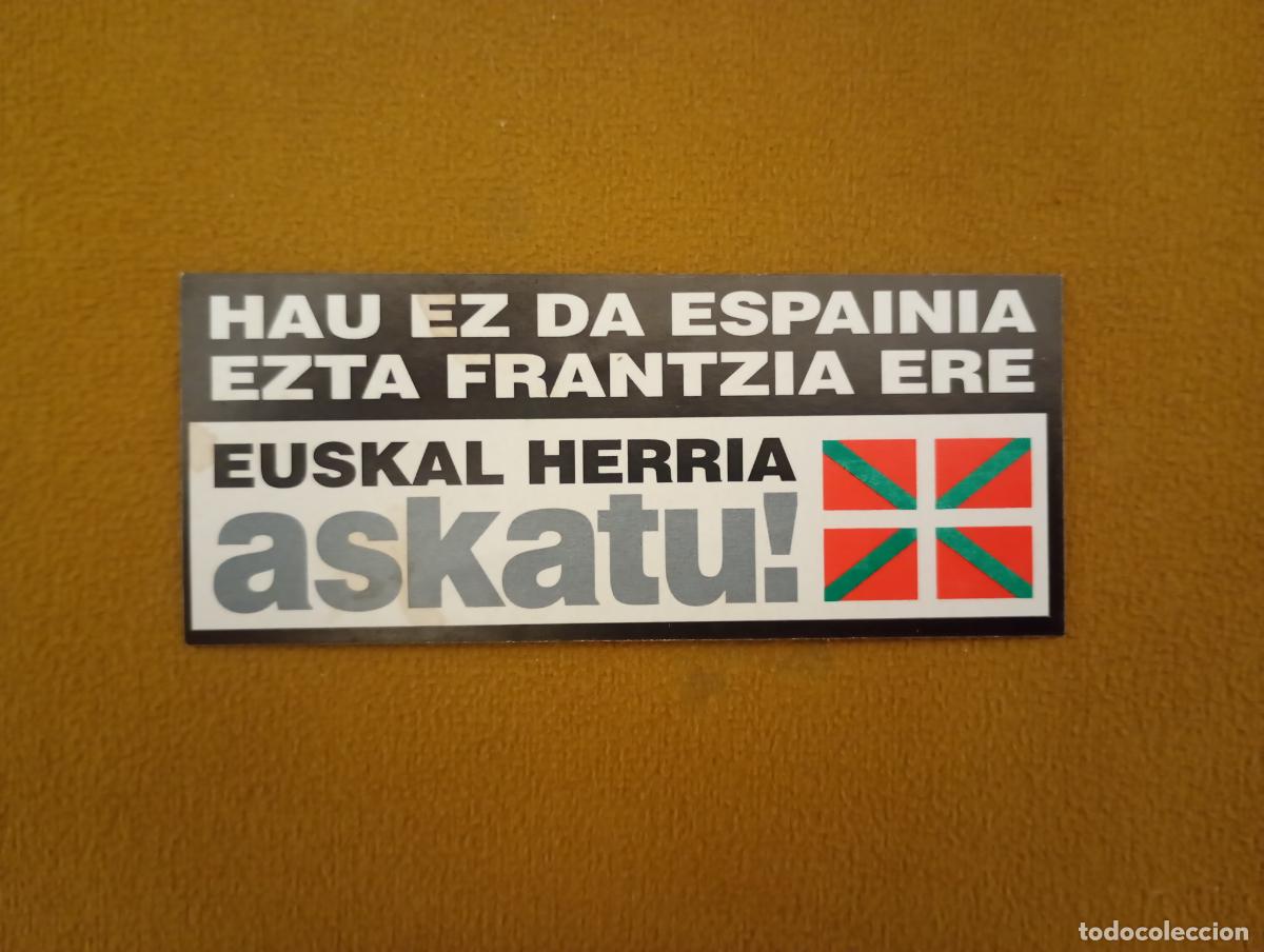 Pegatinas de colecci&oacute;n: Pegatina pol&iacute;tica. Herri Batasuna. (Pegatinas pol&iacute;ticas)