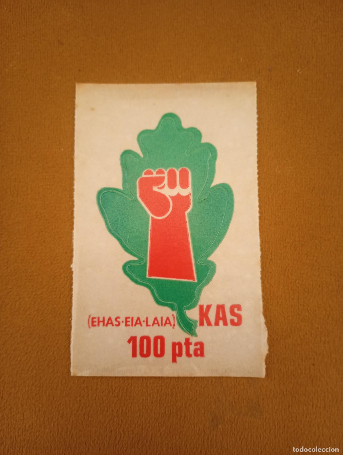 Pegatinas de colecci&oacute;n: Pegatina pol&iacute;tica. KAS. (Pegatinas pol&iacute;ticas)