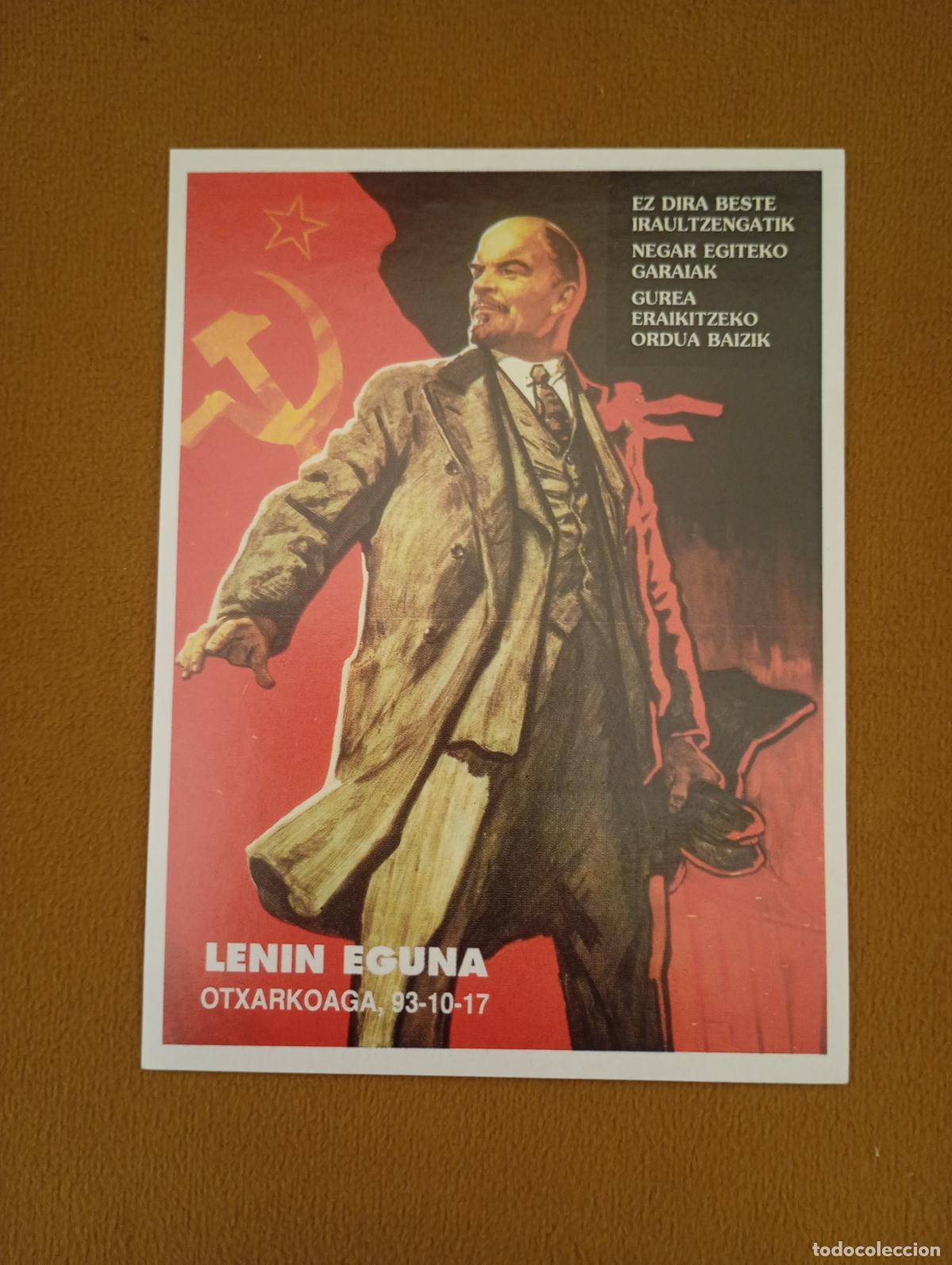 Pegatinas de colecci&oacute;n: Pegatina pol&iacute;tica. Lenin Eguna. (Pegatinas pol&iacute;ticas)