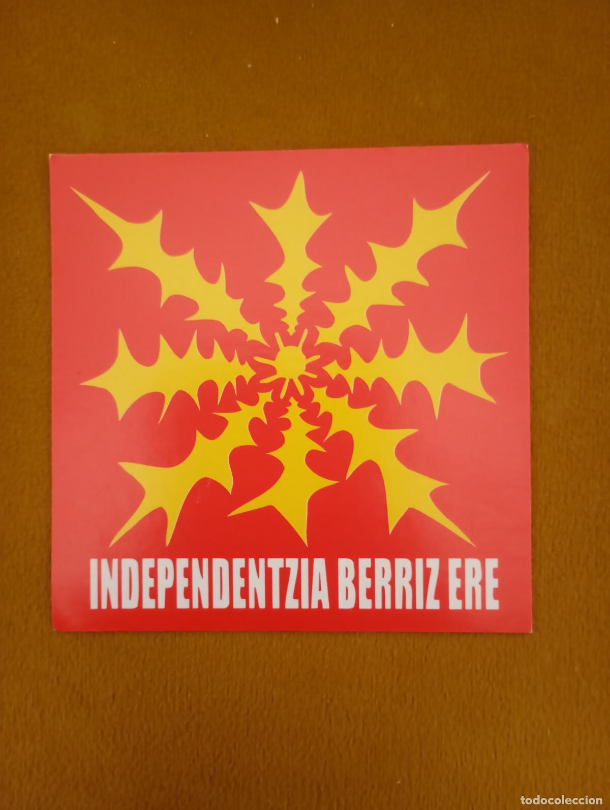 Pegatinas de colecci&oacute;n: Pegatina pol&iacute;tica. Izquierda abertzale. (Pegatinas pol&iacute;ticas)